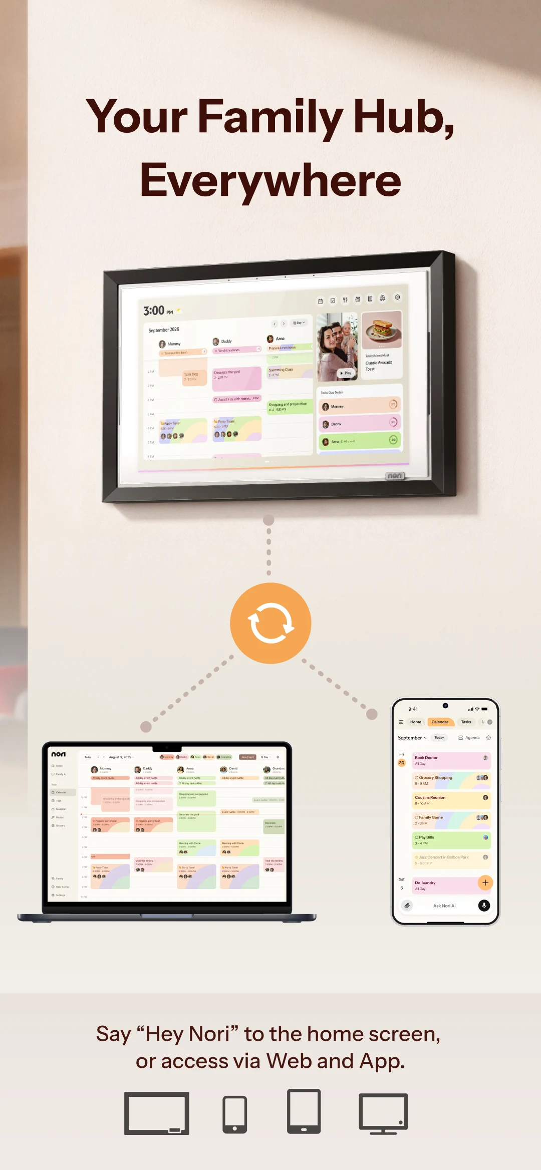 Nori - Family AI screenshot